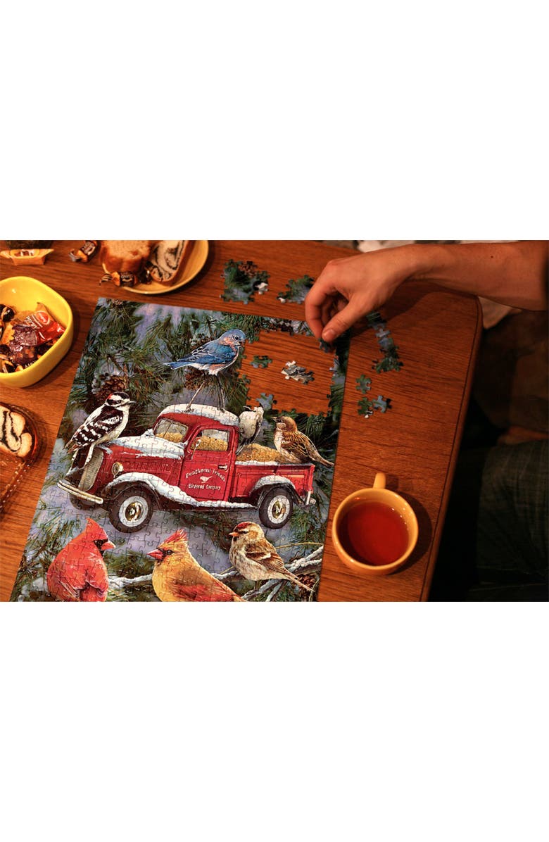 Sunsout Pickup Feeder 500 piece Jigsaw Puzzle for Adults, Alternate, color, Multicolor