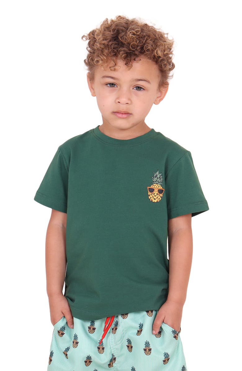 TINY TRIBE Kids' Cool Pineapple Graphic T-Shirt, Alternate, color, 
