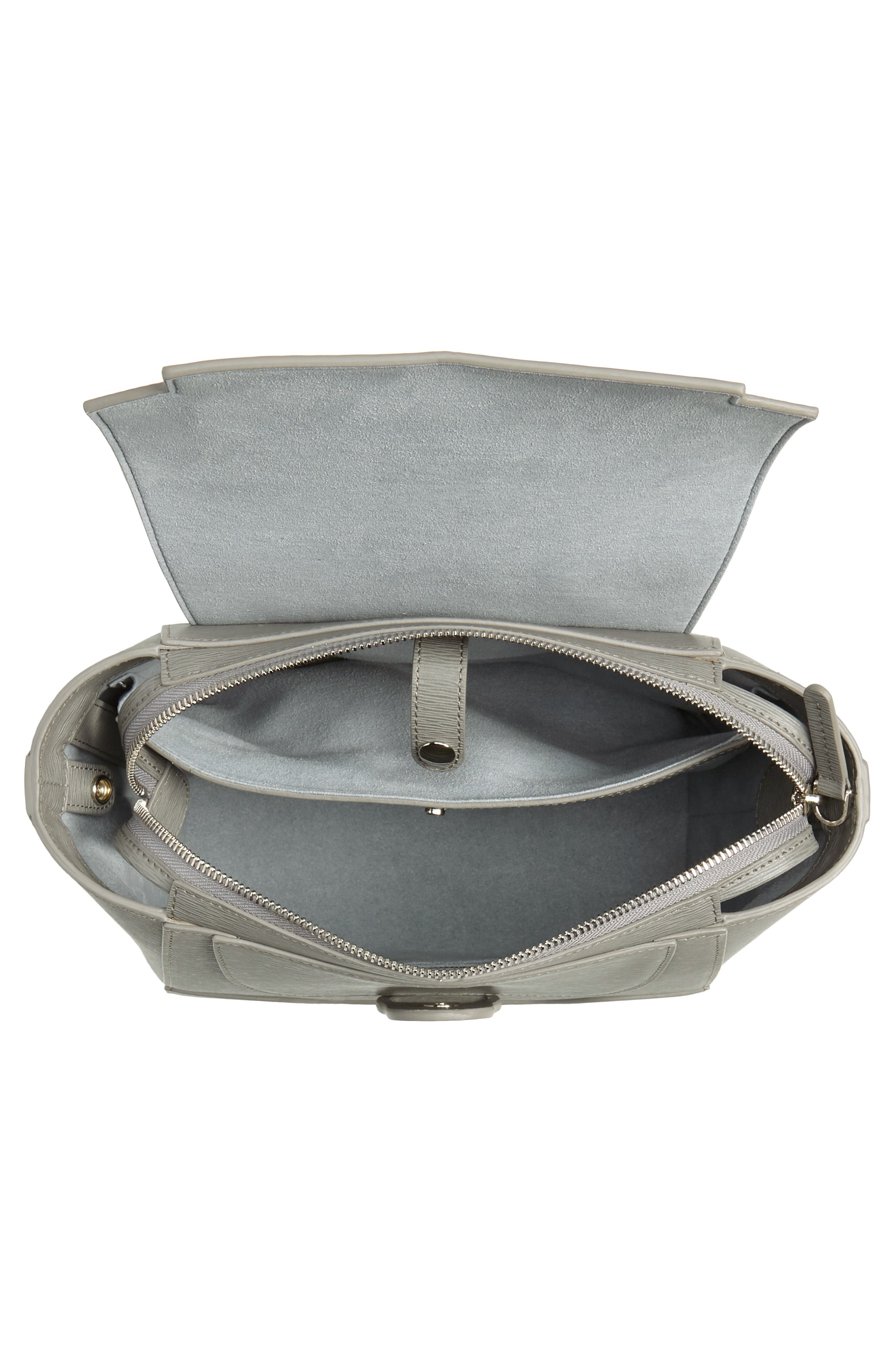 SENREVE Mini Maestra Leather Satchel, Alternate, color, 