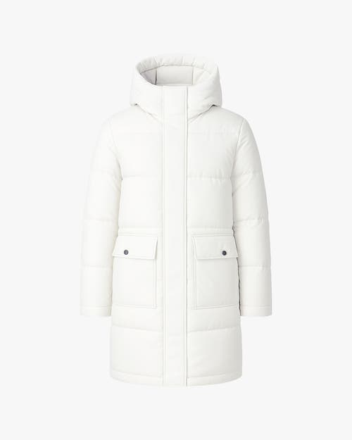 Quartz Co. CHLOE CA | Hooded Down Winter Jacket in Ivory  product