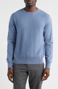 Canali Cotton Crewneck Sweater