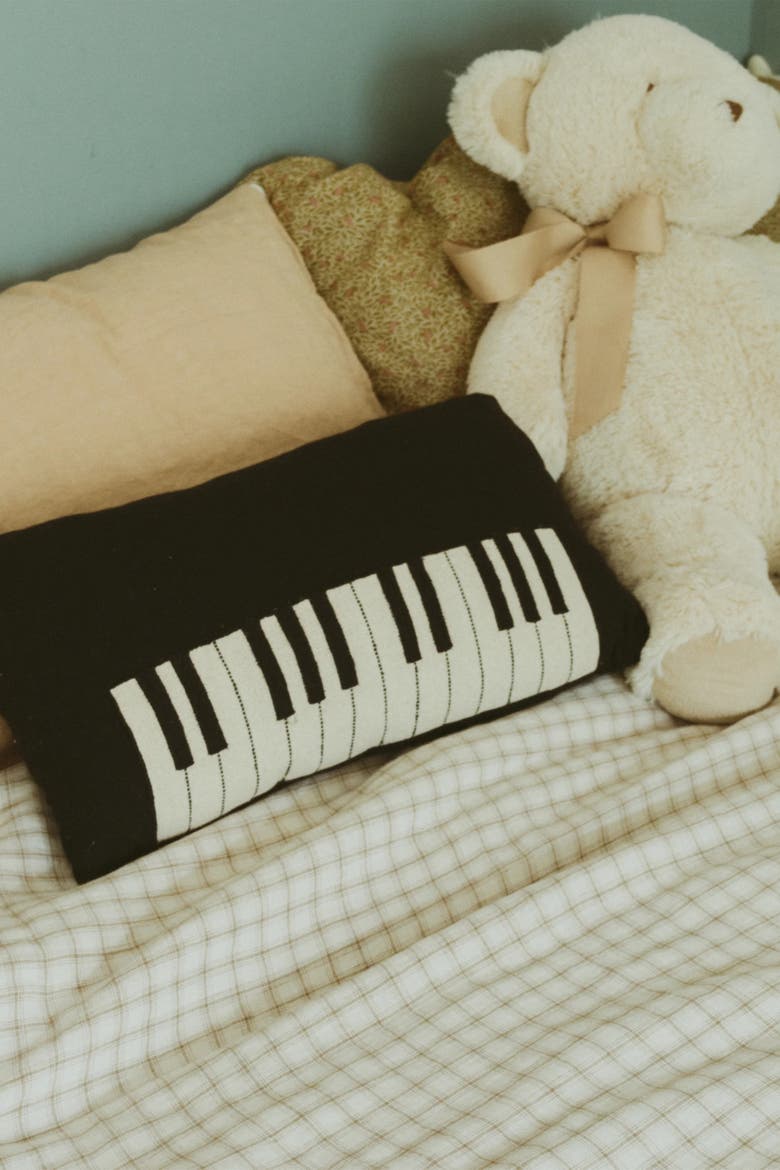 Cushion Piano, Alternate, color, Black, Natural