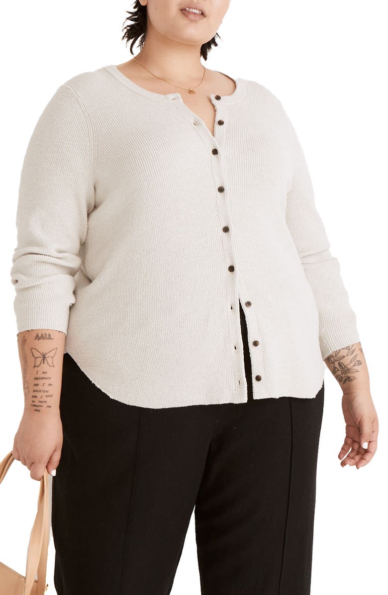 Madewell Halstead Square Neck Sweater Tank, Main, color,