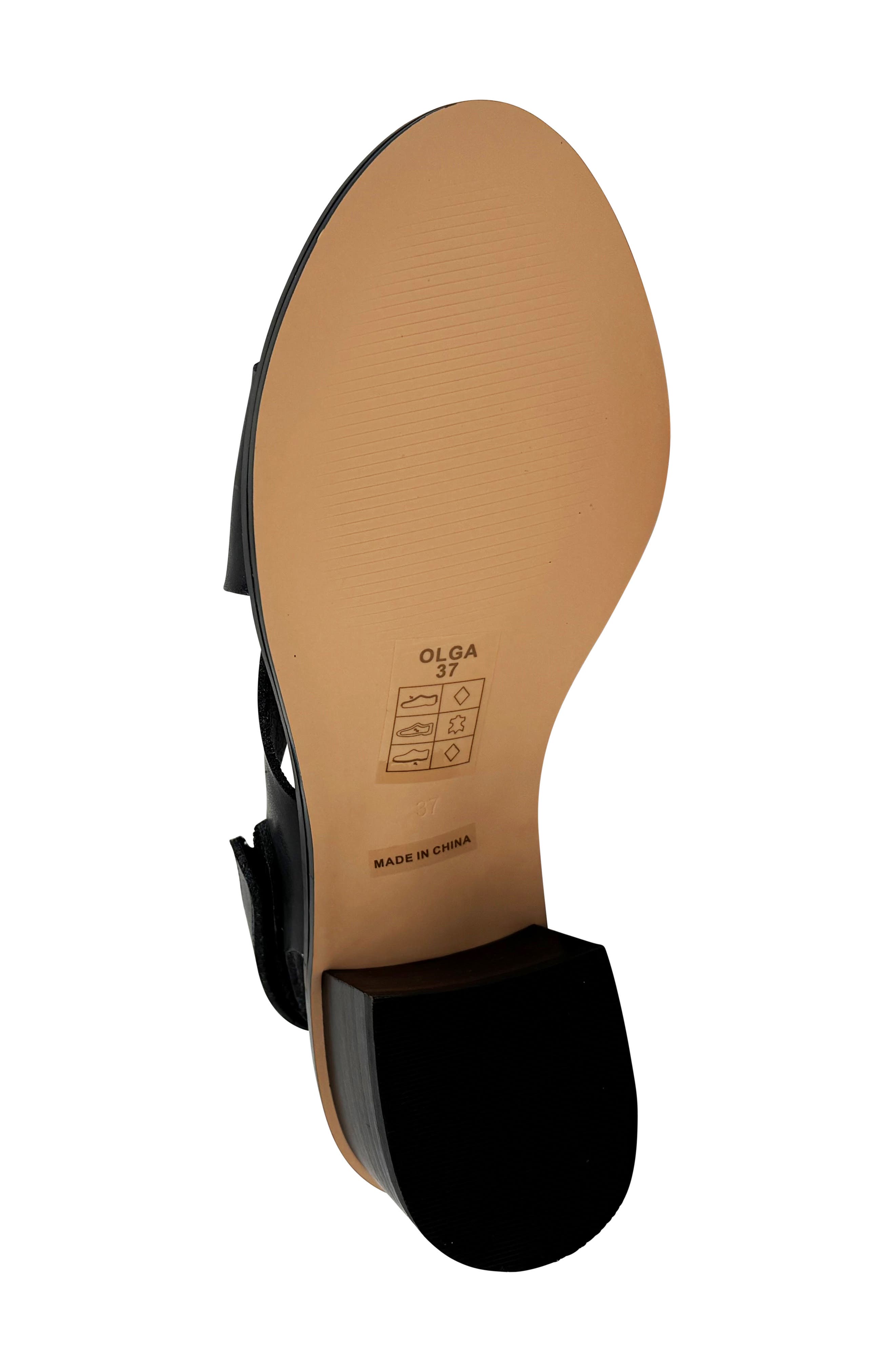 CHELSEA CREW Olga Slingback Sandal, Alternate, color, Black