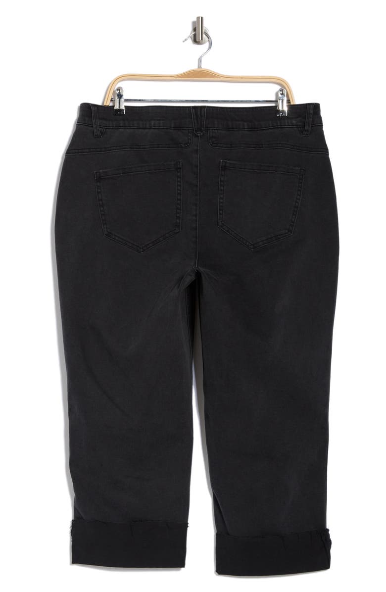 Democracy High Waist Cuffed Boyfriend Jeans, Alternate, color, 