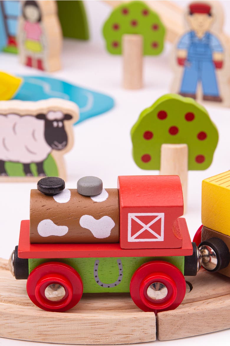 Farm Train Set, Alternate, color, Multicoloured