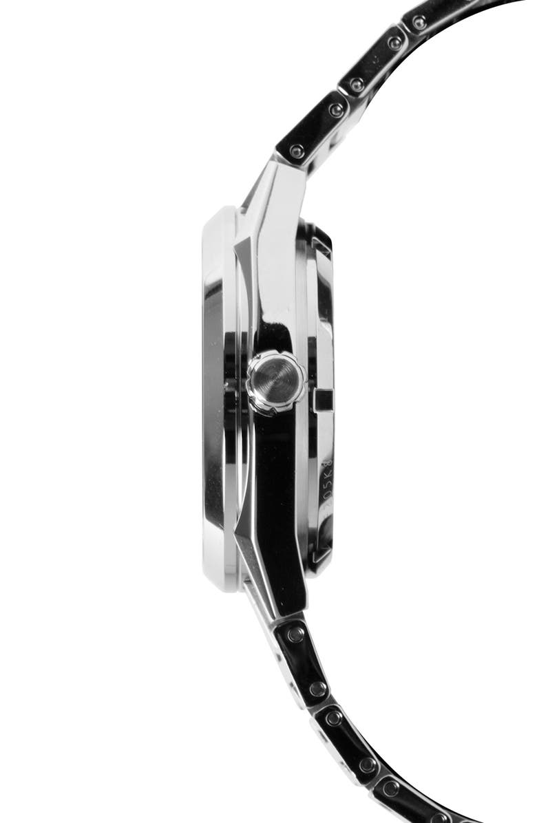 CASIO Edifice EFK-100D-7A Automatic Bracelet Watch, 43.5mm, Alternate, color, Silver