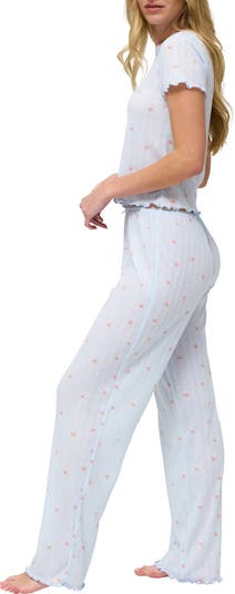 Somewhere Sunny Pointelle Pajamas
