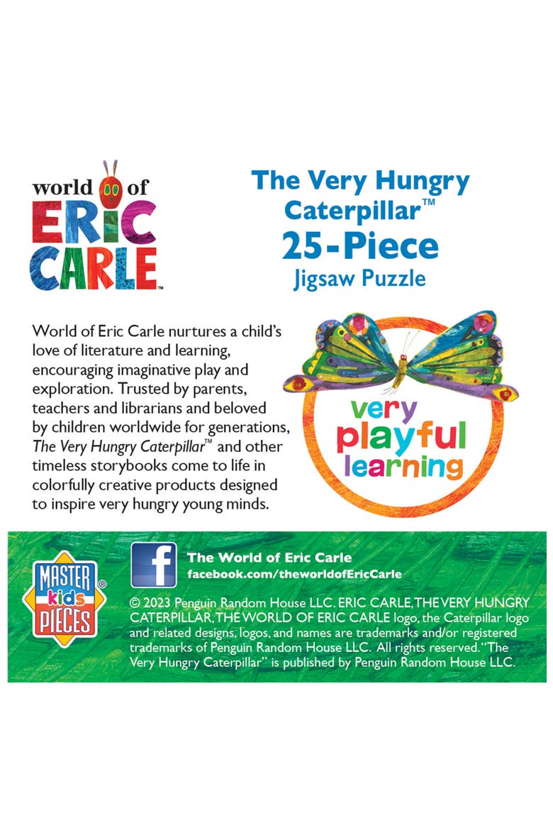 Hungry Caterpillar 25 Piece Puzzle, Alternate, color, Multicolor