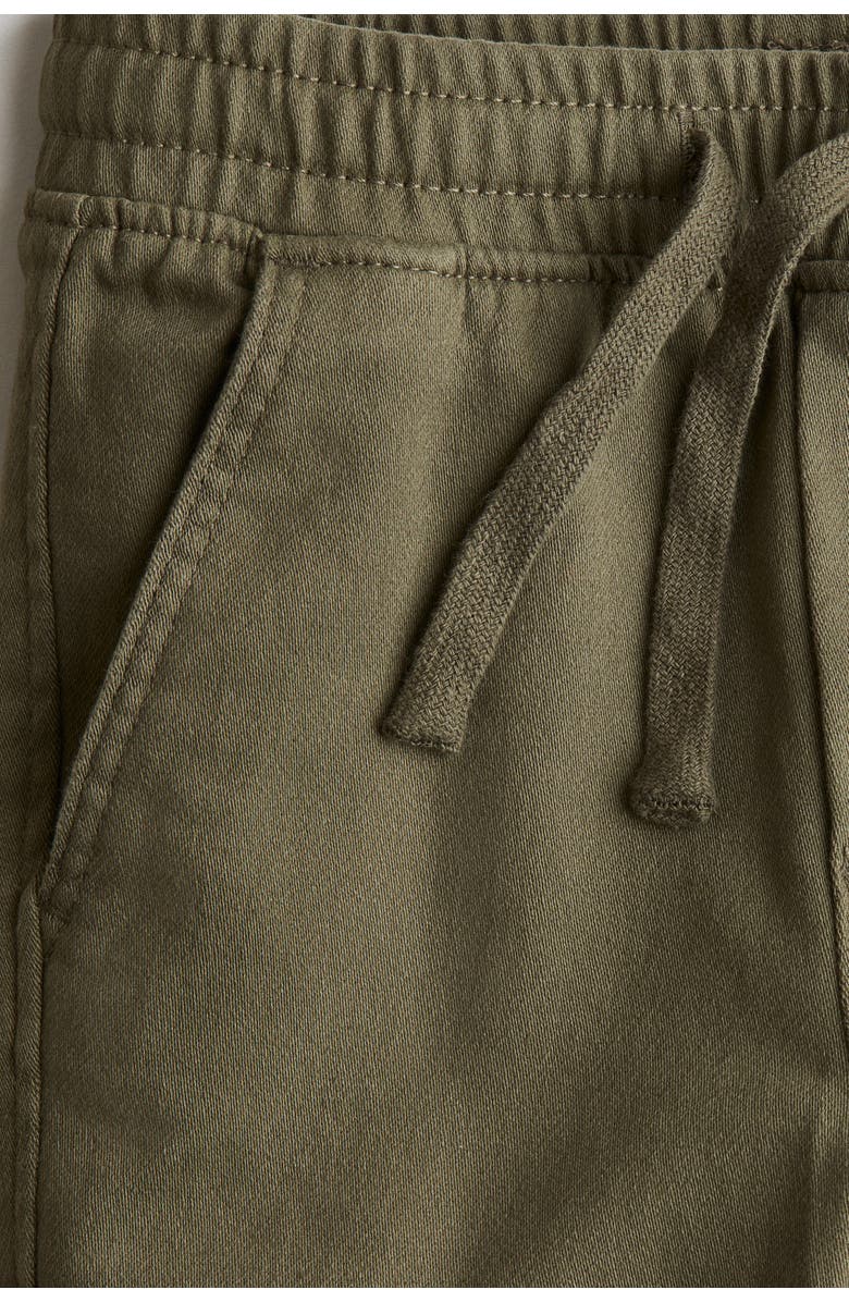 H&M Cargo Joggers, Alternate, color, Dark Khaki Green