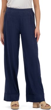 KUT from the Kloth Meg High Waist Ankle Wide Leg Pants