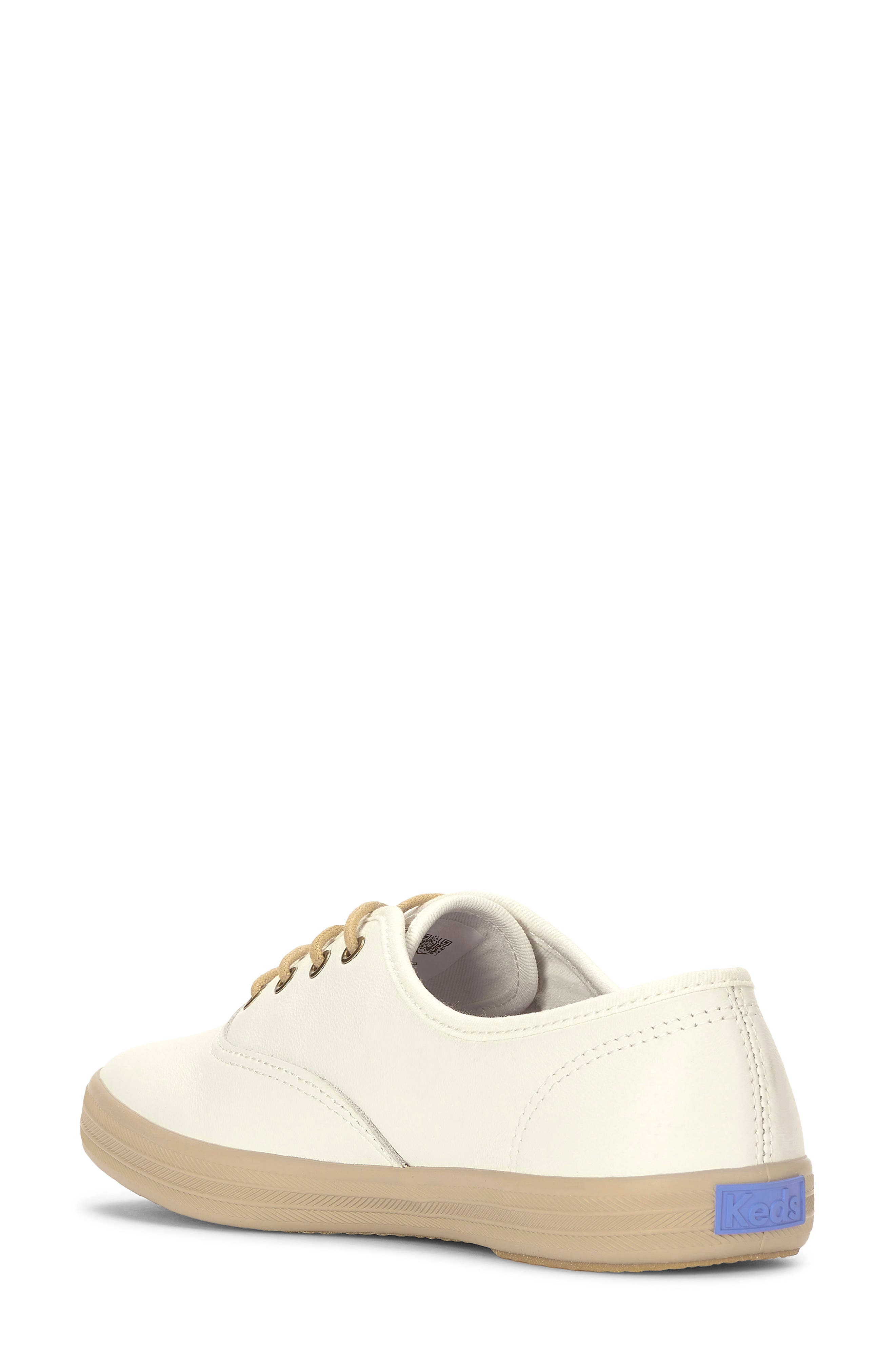 Keds<sup>®</sup> Champion Sneaker, Alternate, color, Snow Whte/ Iris