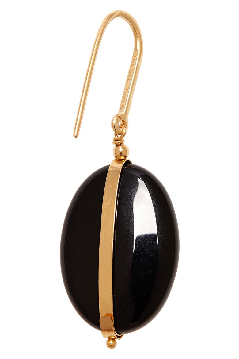 Stone Drop Earrings, Alternate, color, GOLD
