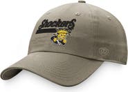 TOP OF THE WORLD Men's Top of the World Khaki Wichita State Shockers Slice Adjustable Hat