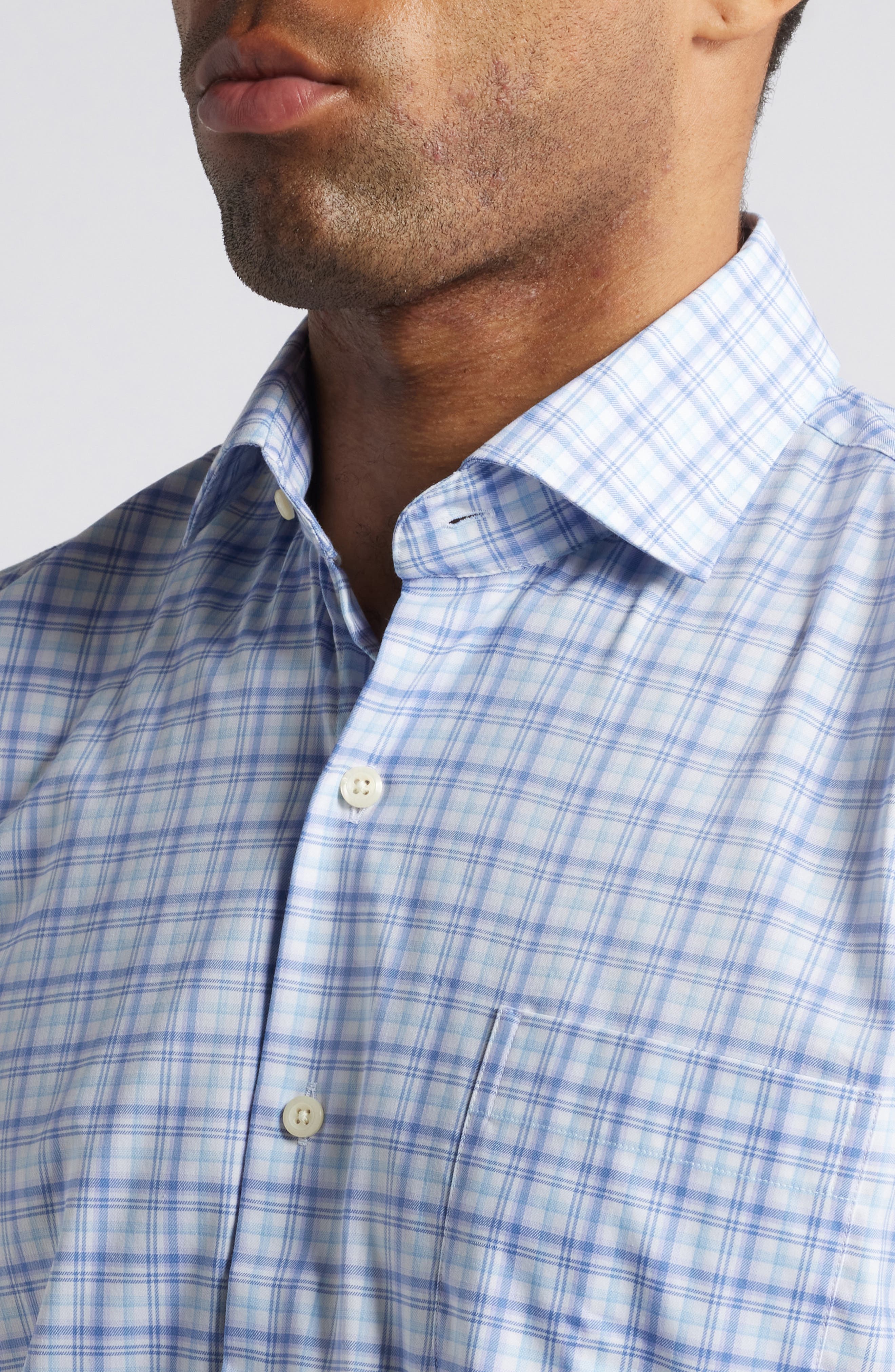 Garrow Crown Lite Plaid Performance Button-Up Shirt - image 2