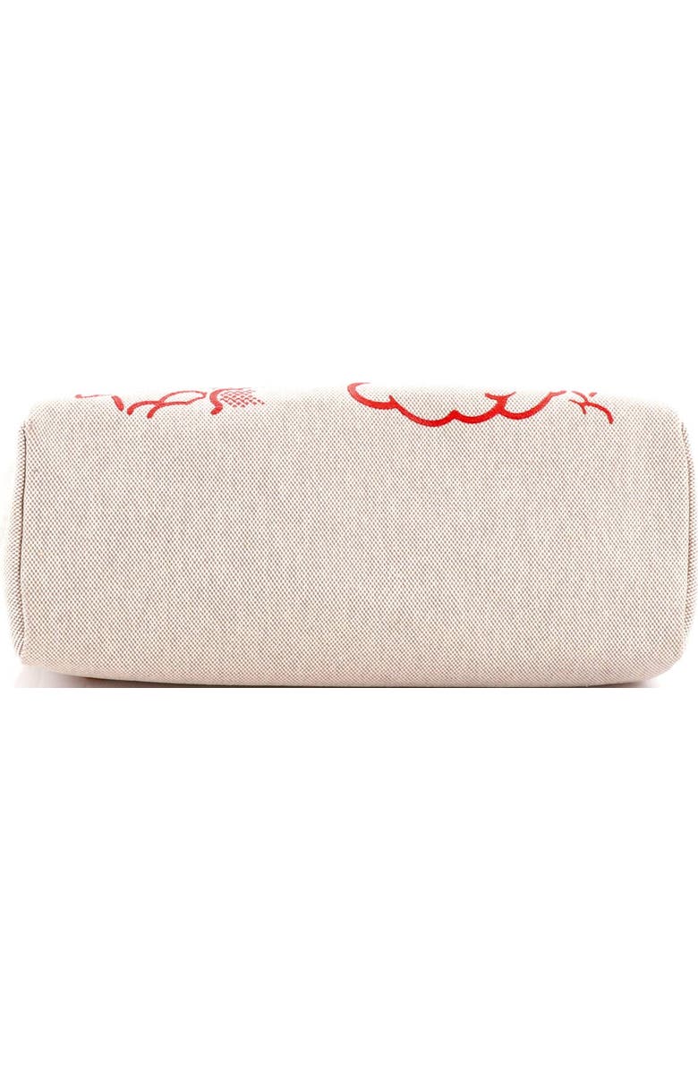 Pre-Owned Hermes Herbag Zip Pegase Pop Toile and Leather 31, Alternate, color, Ecru