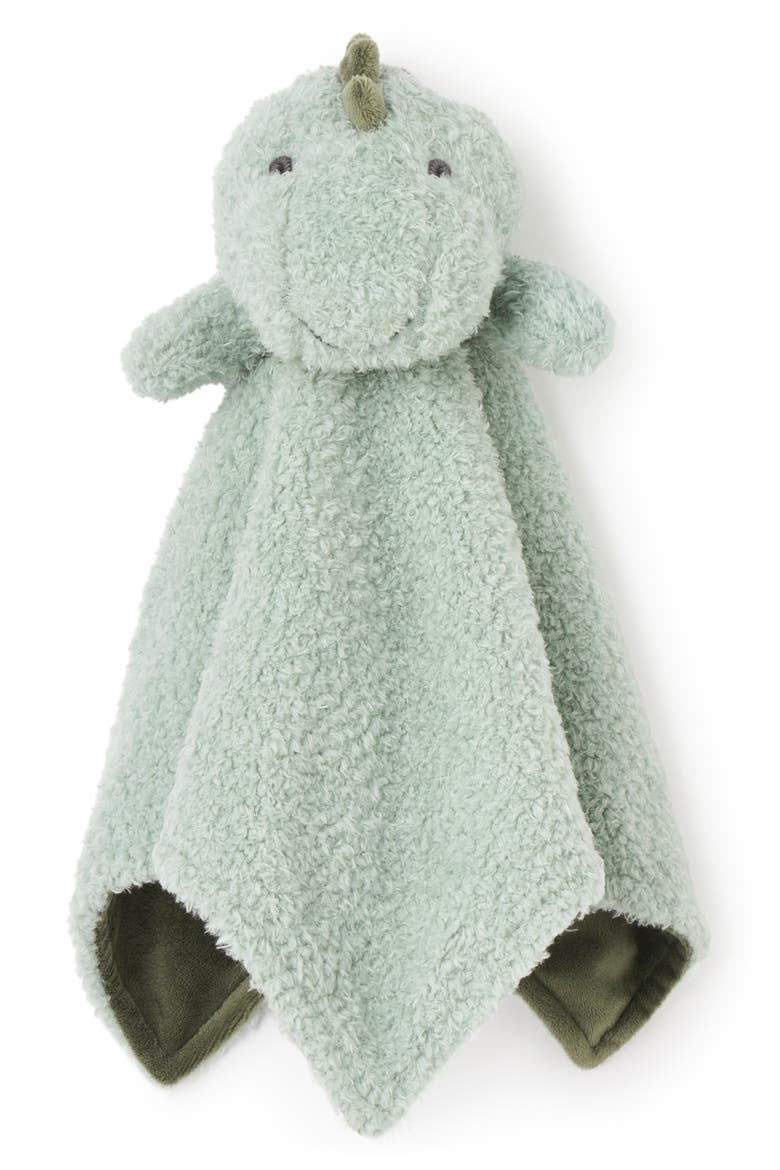 Dinosaur Security Blanket, Alternate, color, SAGE GREEN