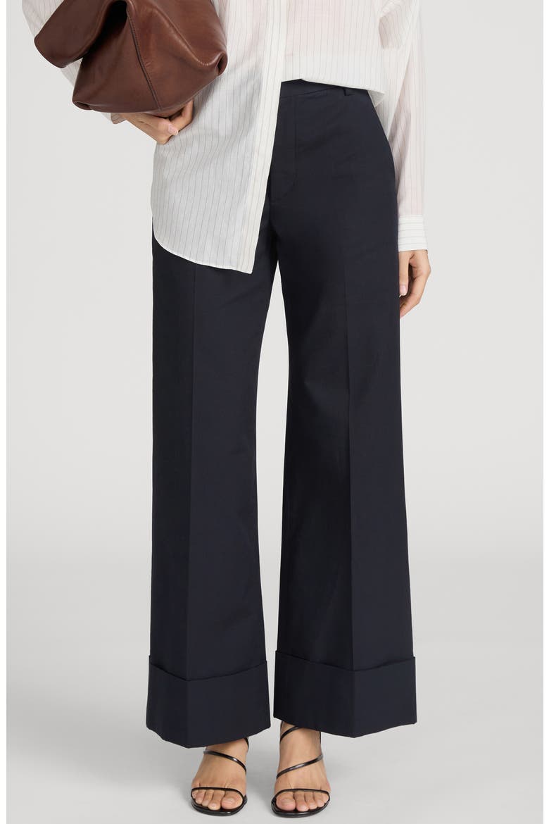 The Slim Fit Palazzo Pants, Main, color, NAVY