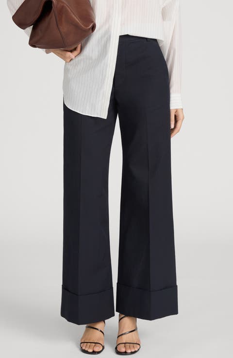 The Slim Fit Palazzo Pants
