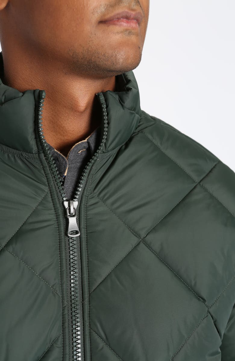 JACHS Eldridge Quilted Puffer Jacket, Alternate, color, Green