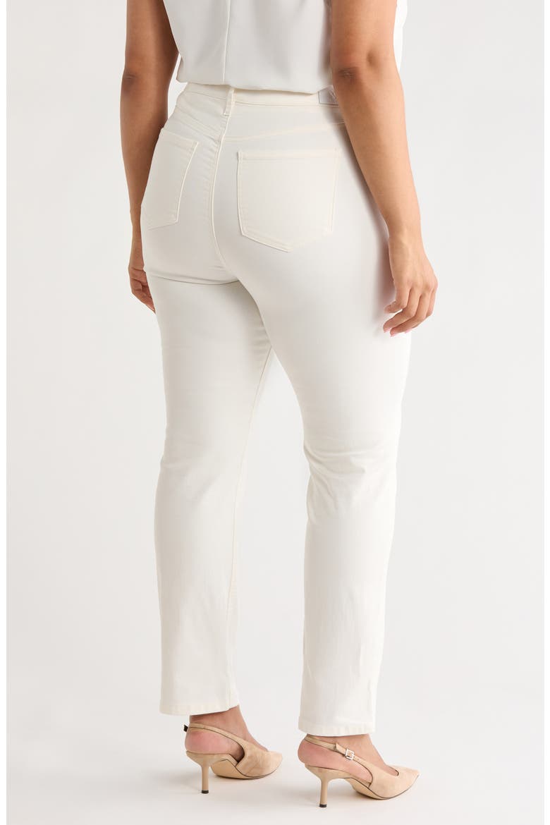 Leo Straight Leg Jeans, Alternate, color, WHITE DOVE