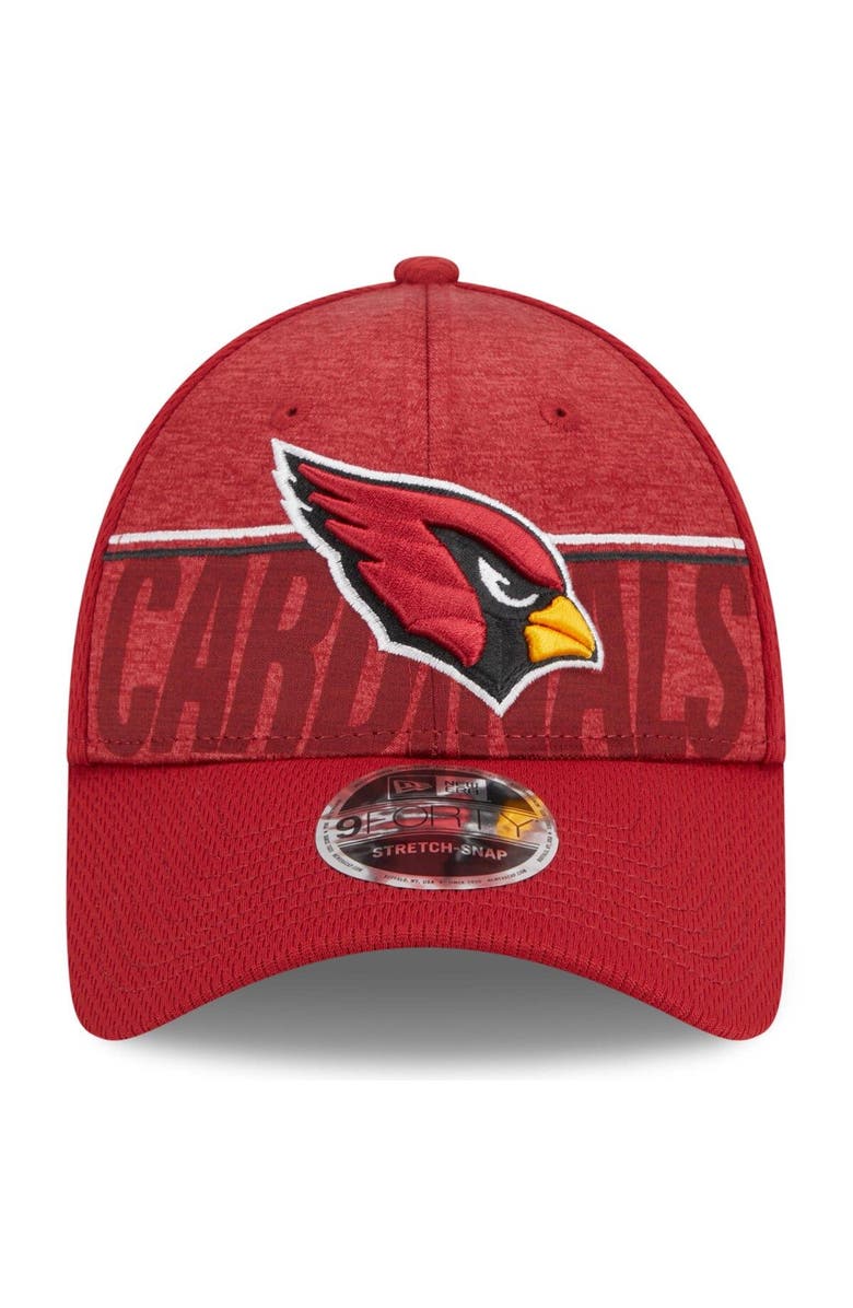 New Era Men's New Era Cardinal Arizona Cardinals 2023 NFL Training Camp 9FORTY Adjustable Hat, Alternate, color, Cardinal