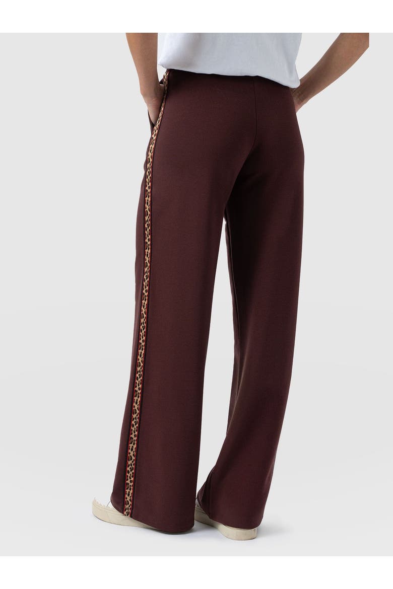 Victory Straight Leg Pant, Alternate, color, Maroon Leopard