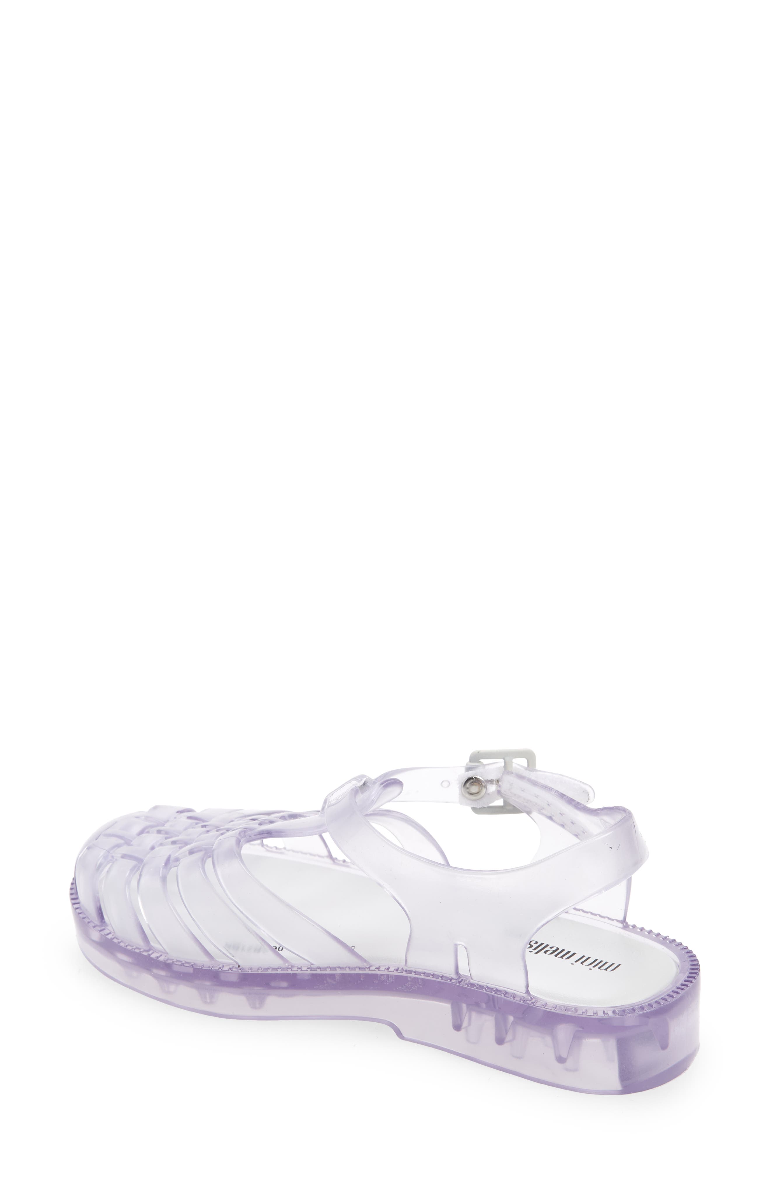 Mini Melissa Possession Jelly Sandal, Alternate, color, Clear/Clear