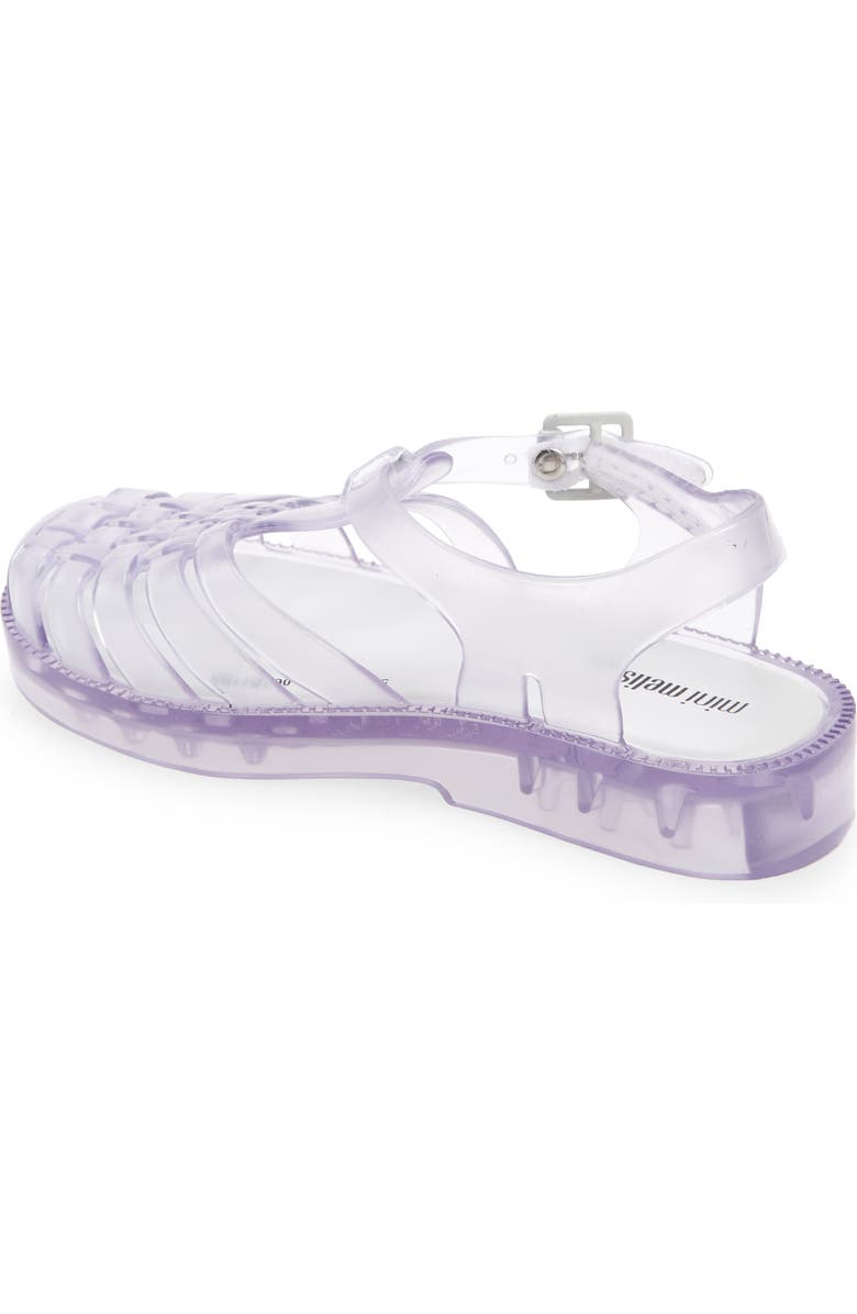 Mini Melissa Possession Jelly Sandal, Alternate, color, Clear/Clear
