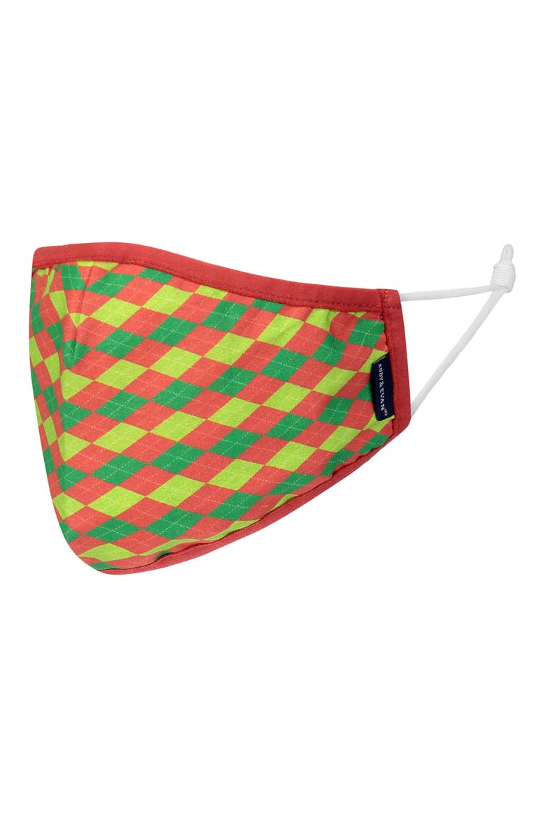 Assorted 4-Pack Adult Face Masks, Alternate, color, GREEN PLAID