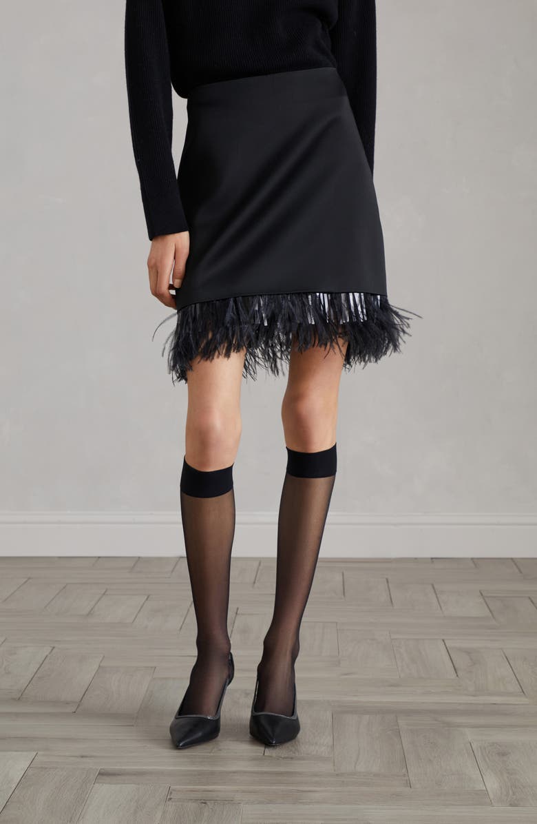 Brunello Cucinelli Mini Couture skirt, Alternate, color, 