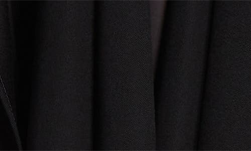 Noir Kei Ninomiya Deconstructed Wool Gabardine Midi Skirt In Black