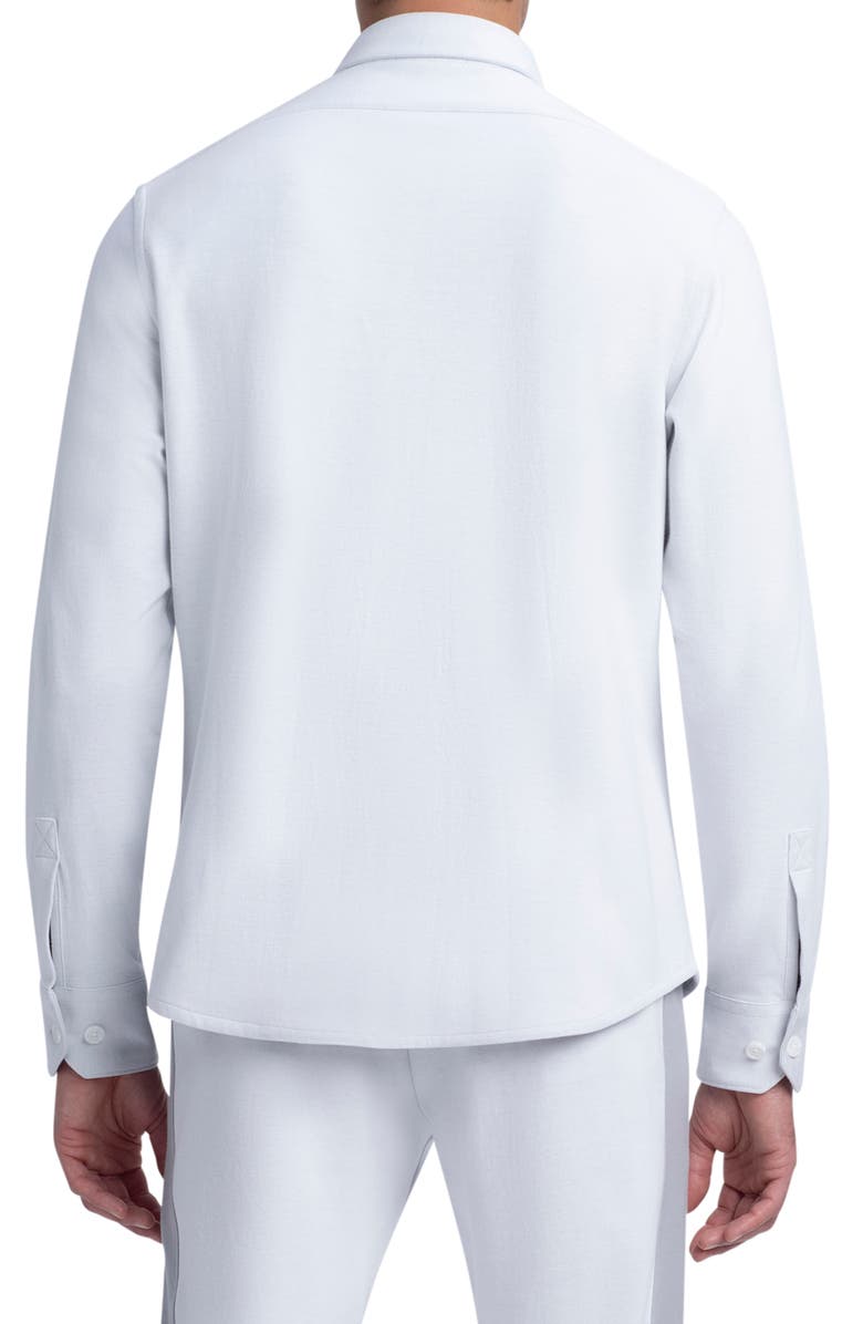 Bugatchi Comfort Stretch Shirt Jacket, Alternate, color,