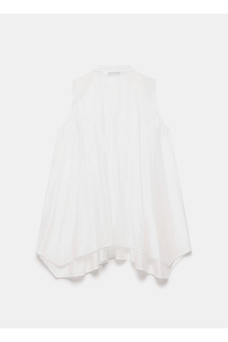 Sheer Pleat Detail Top, Alternate, color, Ivory