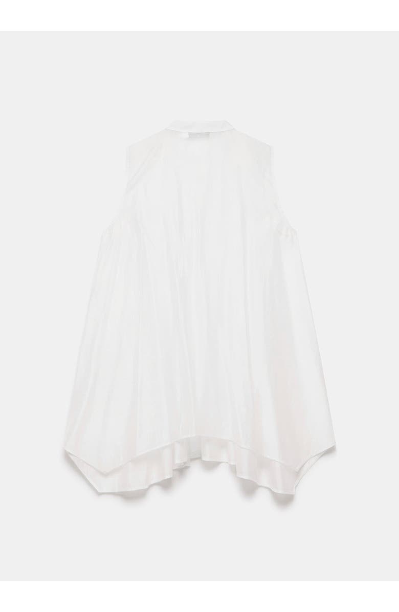 MINT VELVET Sheer Pleat Detail Top, Alternate, color, Ivory