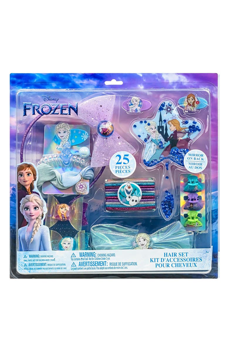 TOWNLEYGIRL x Disney<sup>®</sup> Kids' Frozen Hair Accessories Set, Main, color, 