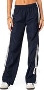EDIKTED Remy Tie Detail Track Pants
