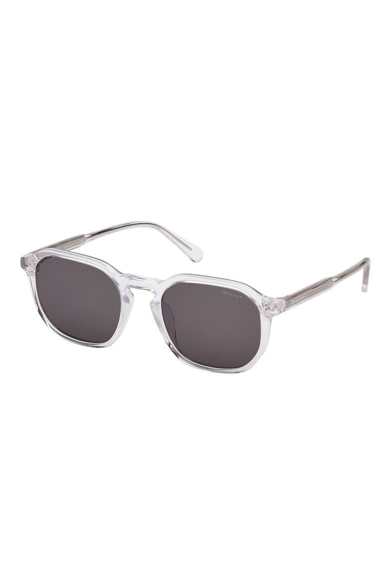 Geometric Sunglasses, Alternate, color, CRYSTAL / GREEN