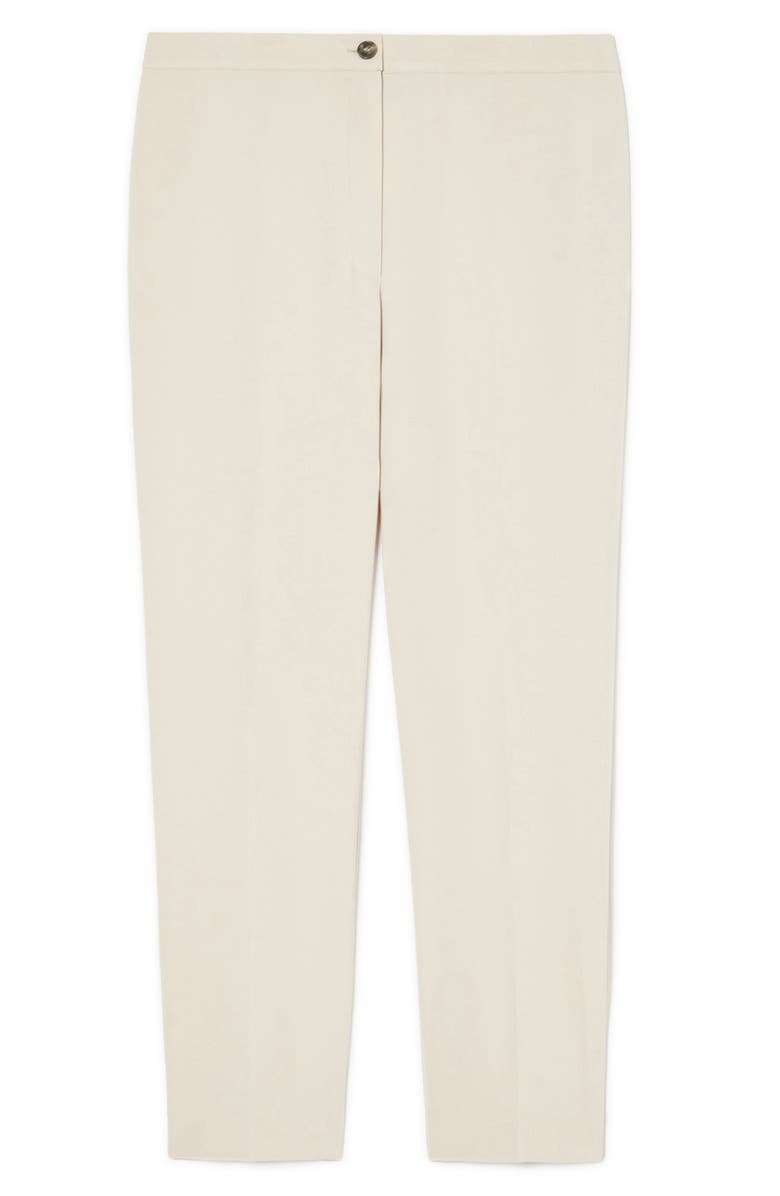 Marina Rinaldi Ravel Cigarette Pants, Alternate, color, Beige