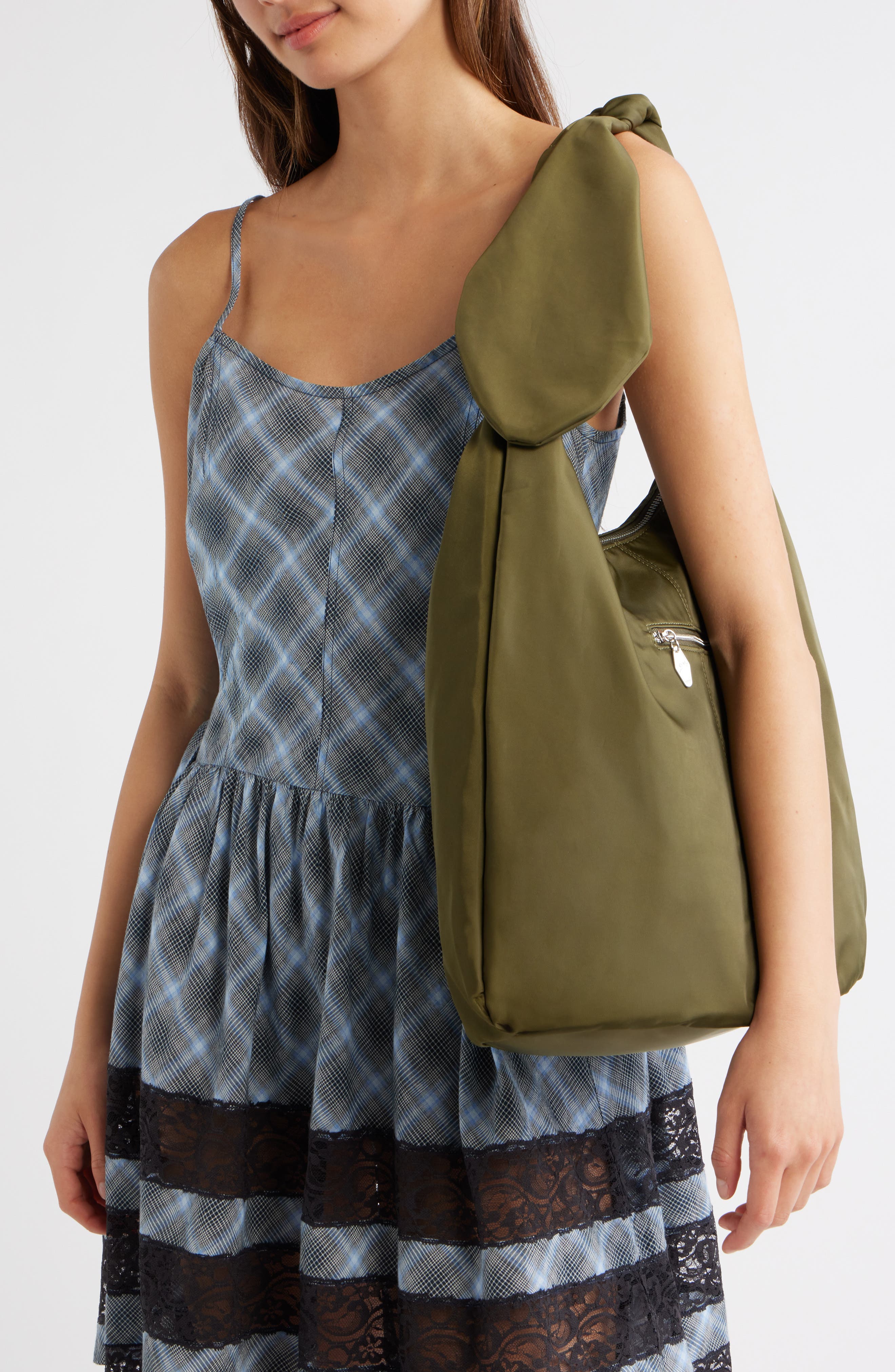Gene Oversized Hobo Bag, Alternate, color, OLIVE
