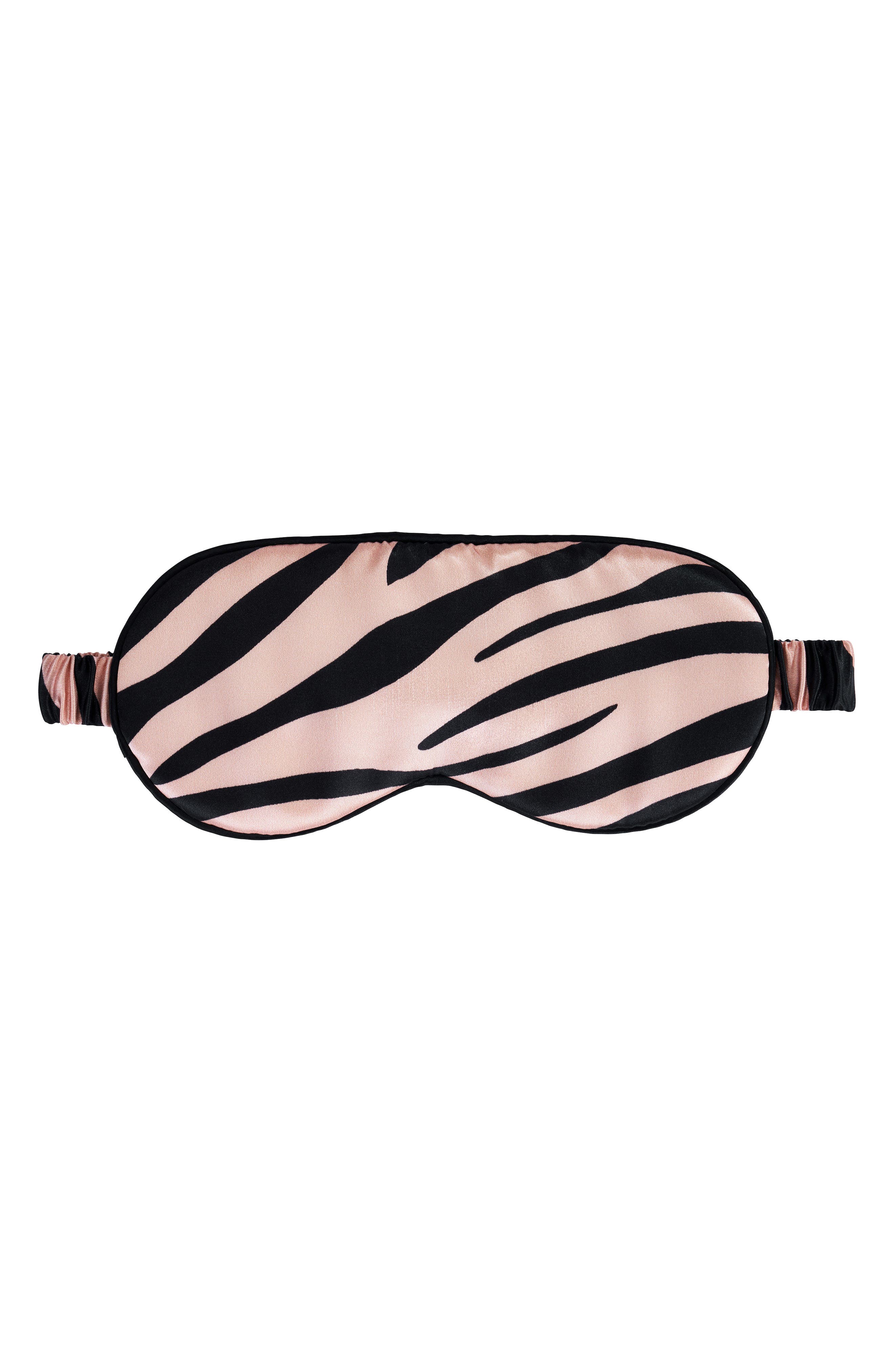 BLISSY Silk Sleep Mask in Tiger 