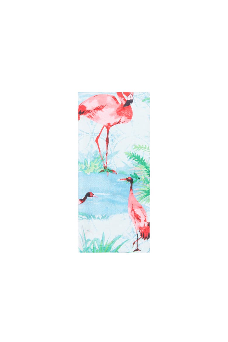 Paradise Coast Dishtowel, Alternate, color, Blue