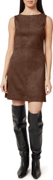 Habitual Suede Shift Dress