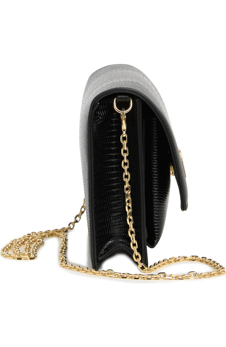 Love Moschino Snake Embossed Crossbody Bag, Alternate, color,