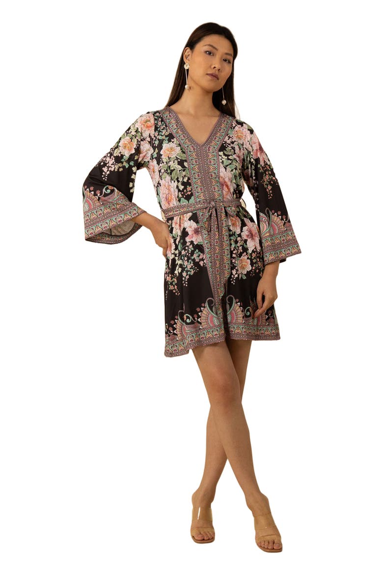 Kaliyah Jersey Dress, Main, color, Black