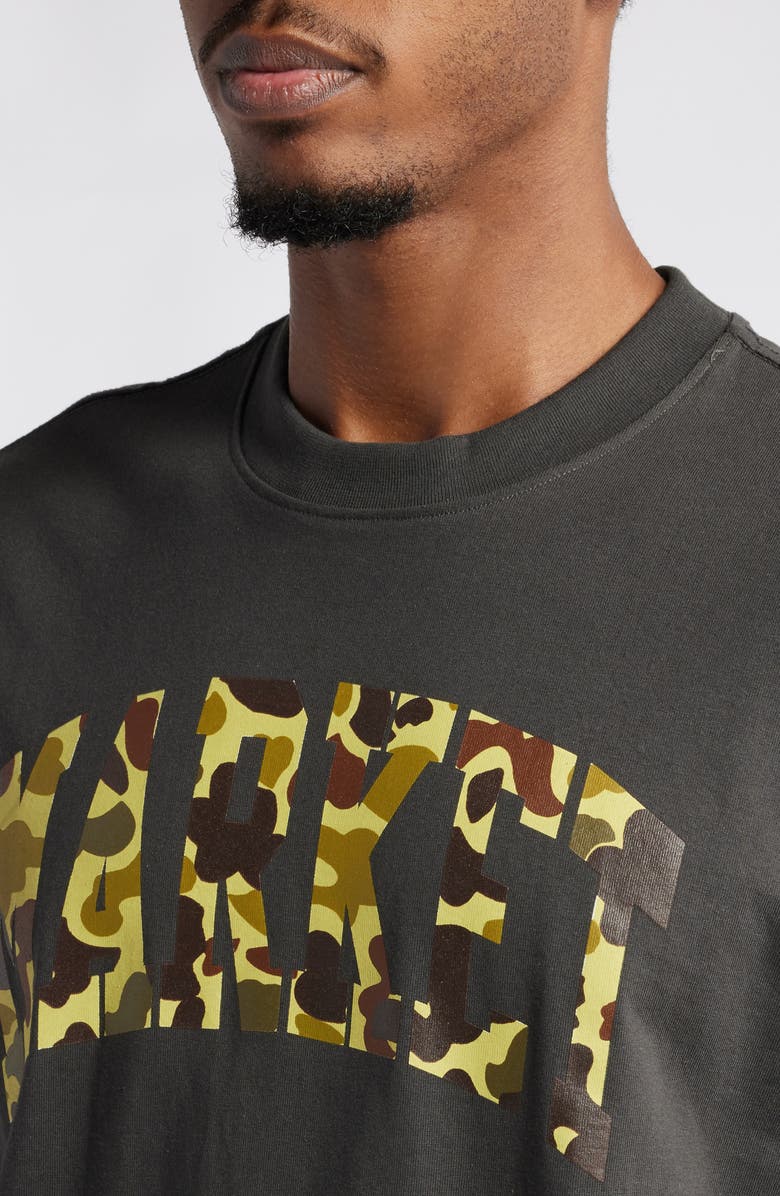 MARKET Duck Camo Logo Cotton Graphic T-Shirt, Alternate, color, 