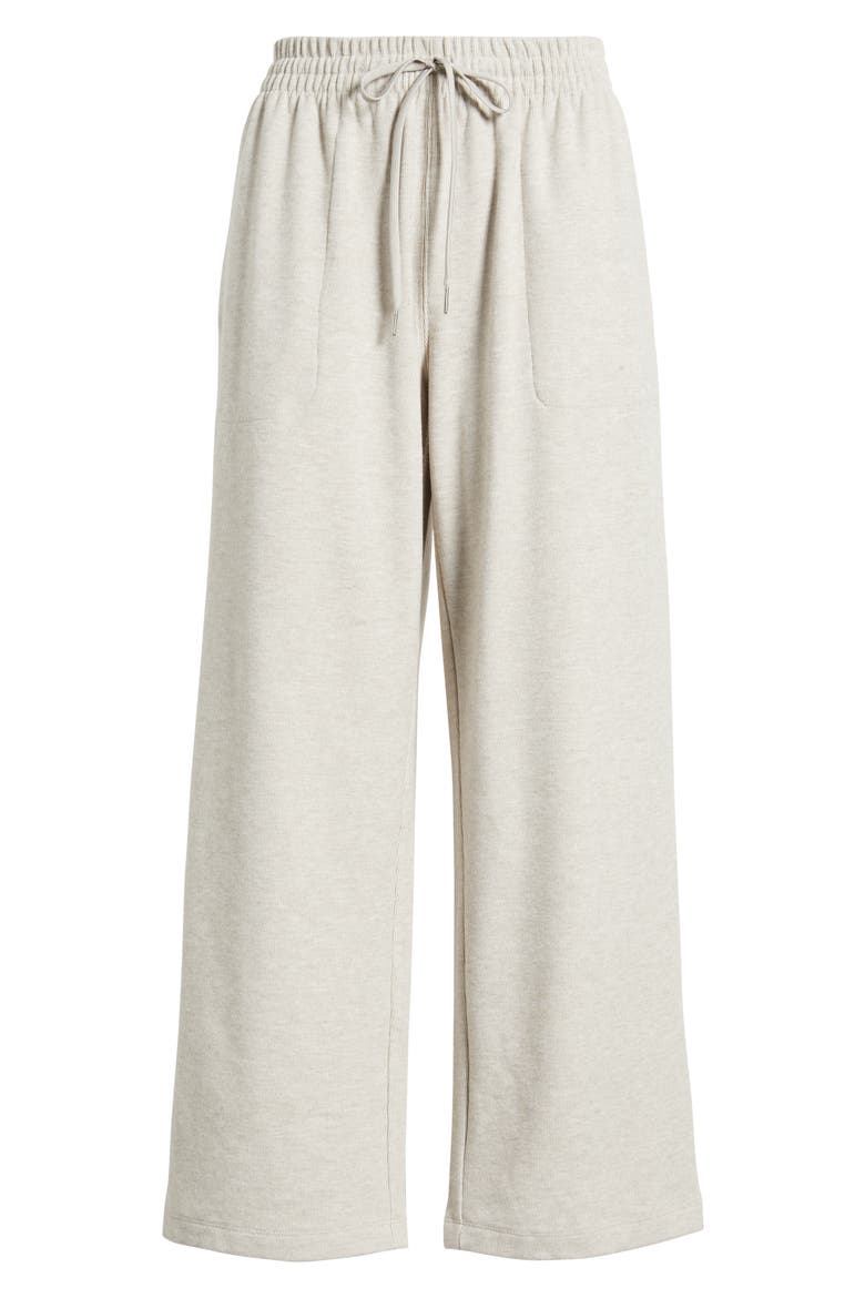 Ankle Wide Leg Sweatpants, Alternate, color, BEIGE TAUPE