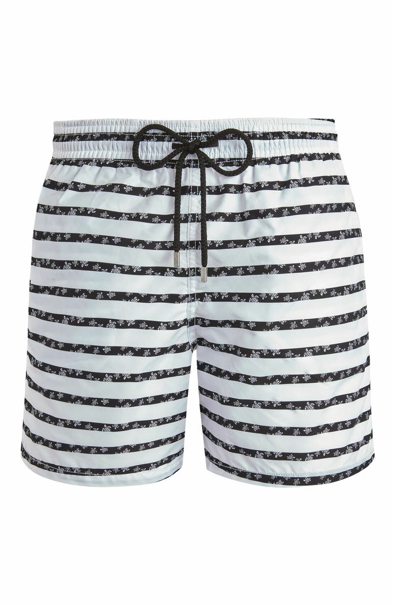 Vilebrequin Men's Micro Ronde Des Tortues Rayée Swim Trunks, Main, color,