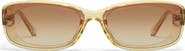 QUAY Vibe Check 35mm Gradient Small Square Sunglasses