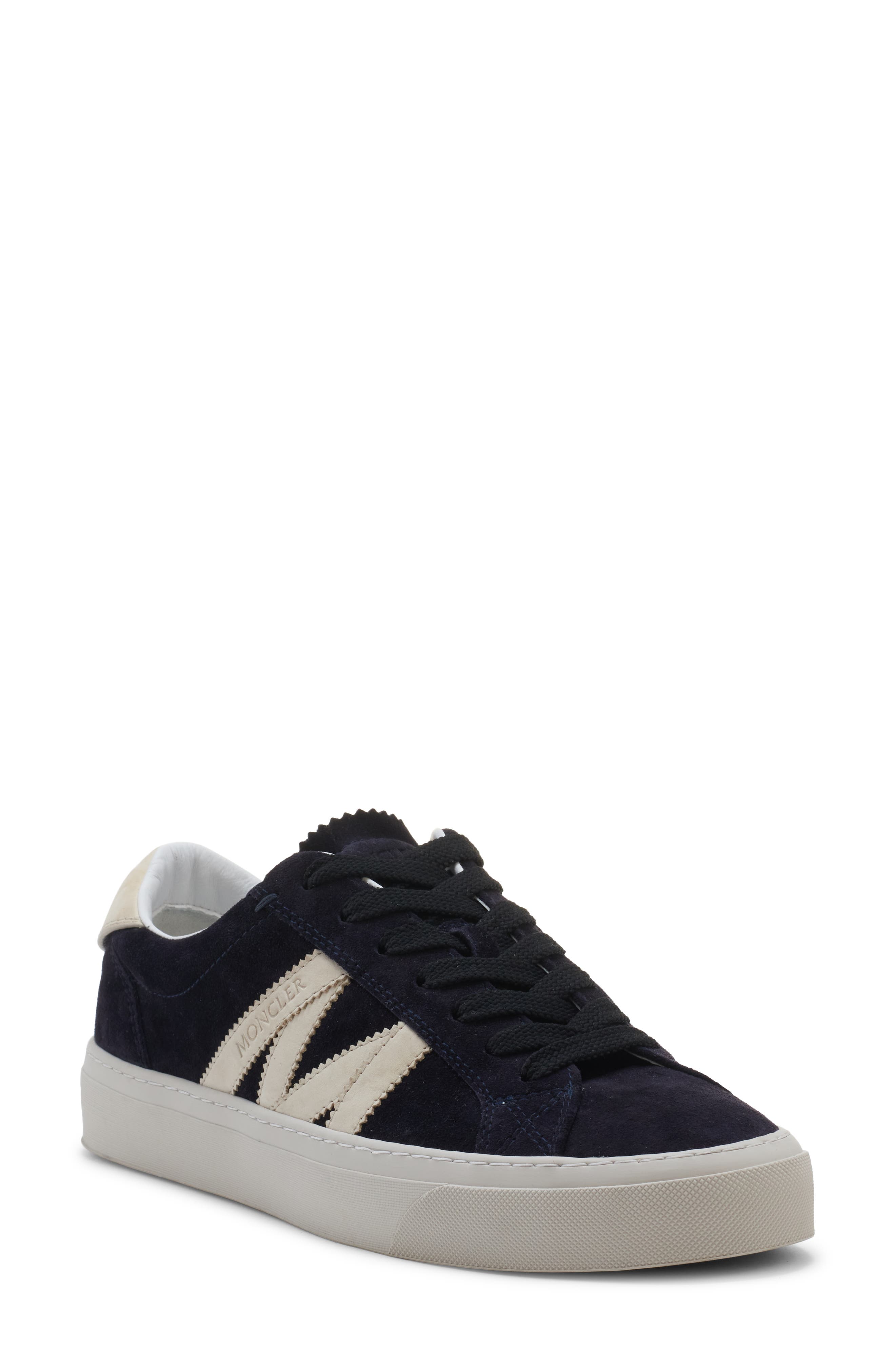 Moncler Monaco 2 Sneaker, Main, color, Navy
